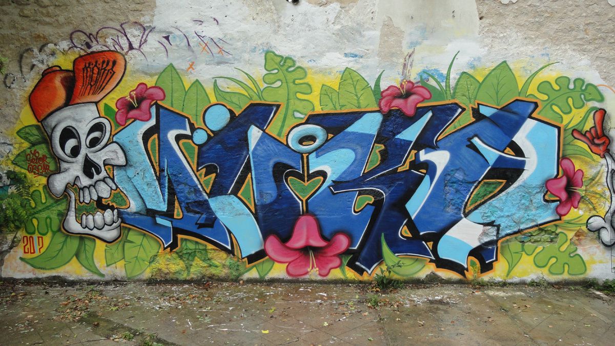 Album - Graffitis Caserne Niel Bordeaux Tom 009