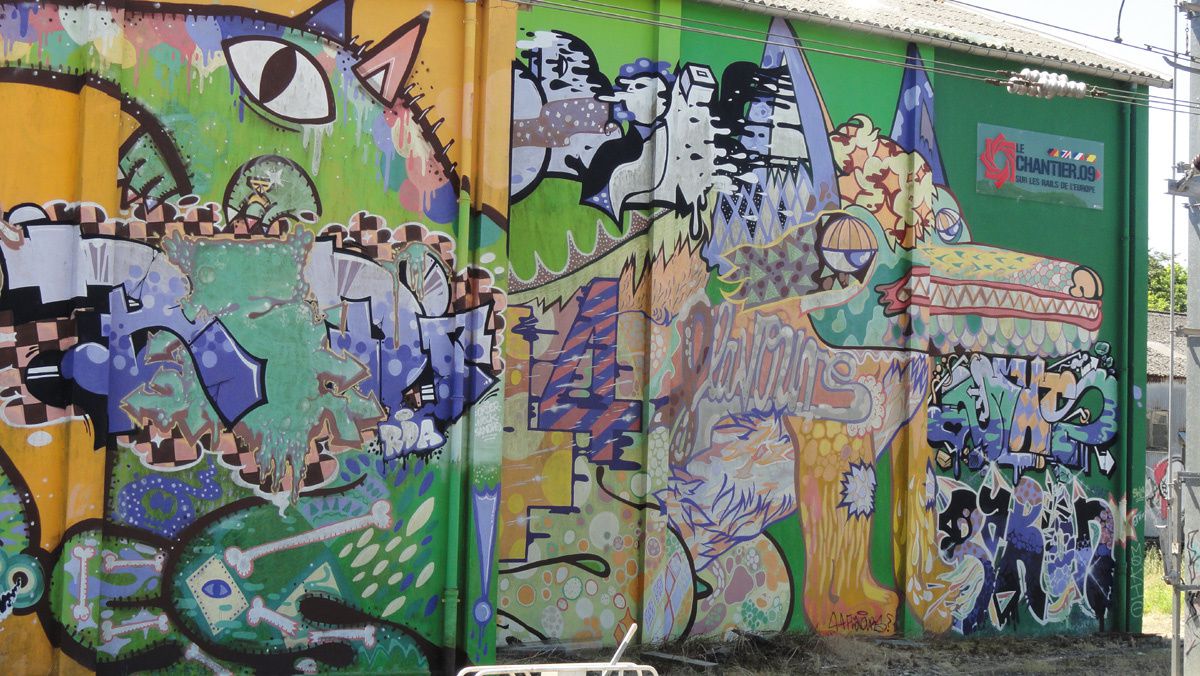 Street Art : Graffitis &amp; Fresques Murales 29103 Landerneau