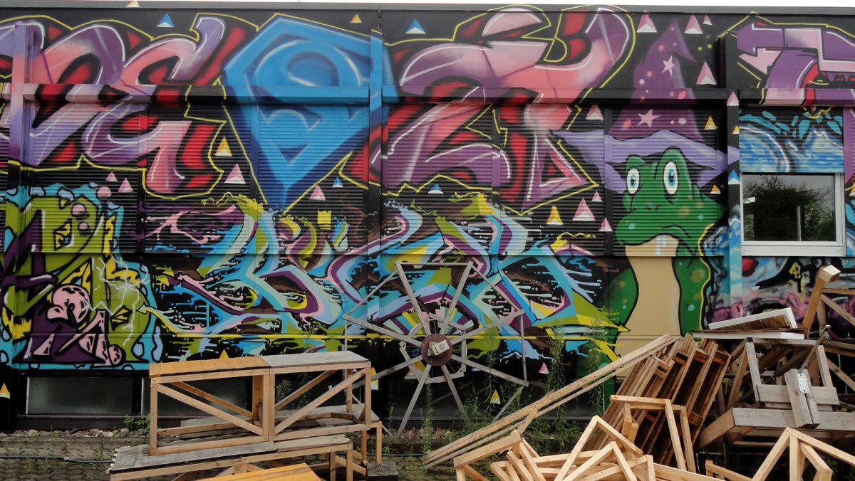Street Art : Graffitis &amp; Fresques Murales 50825 Koln