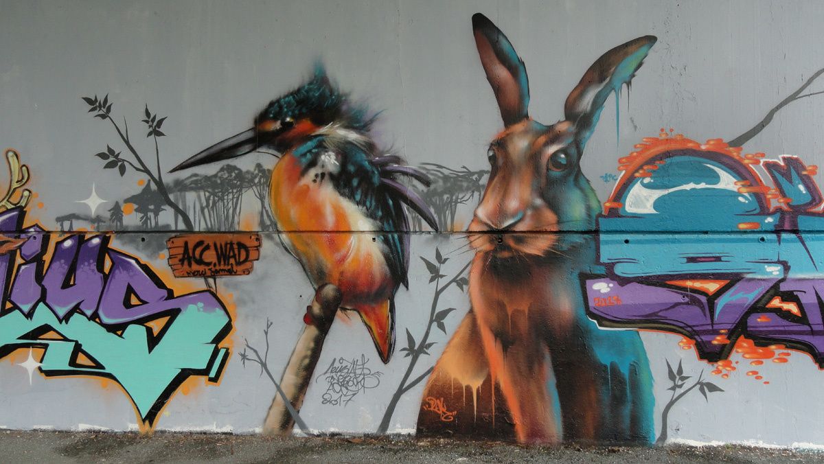 Street Art : Graffitis & Fresques Murales 86194 Poitiers