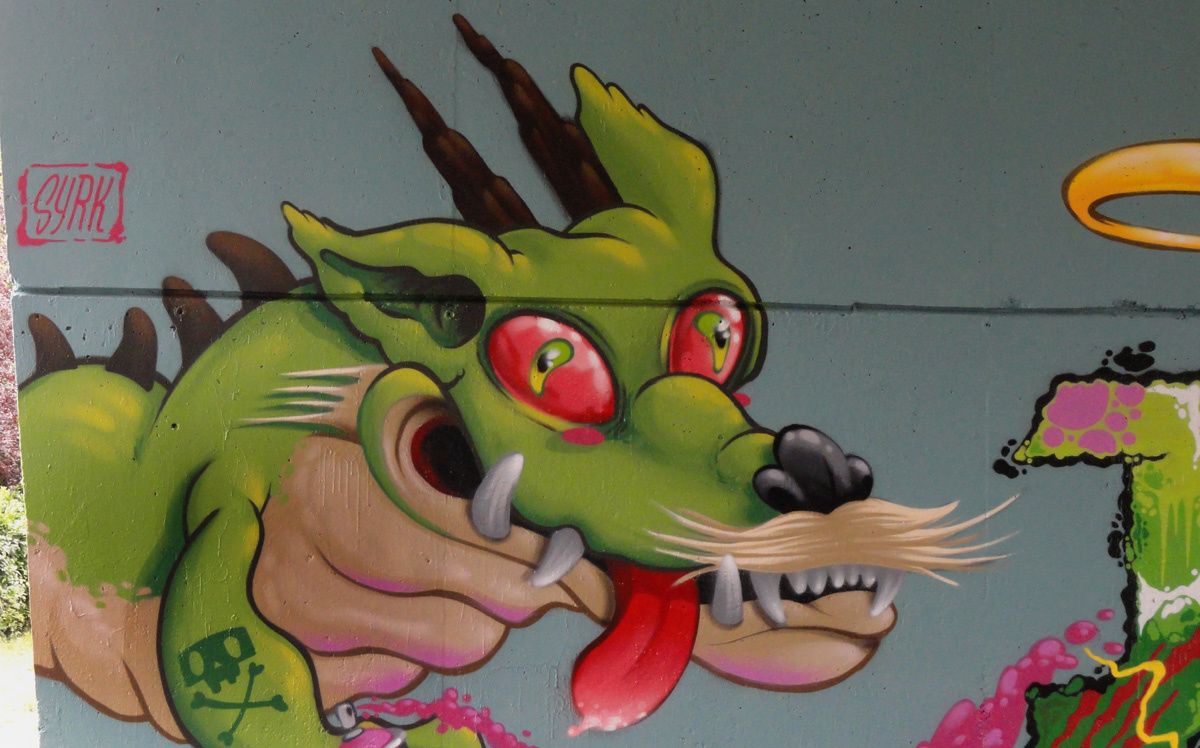 Street Art : Graffitis & Fresques Murales 86194 Poitiers