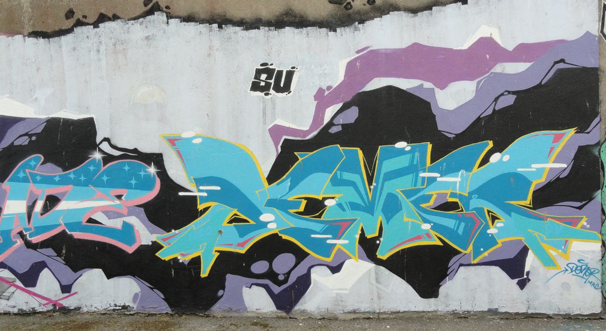 Street Art : Graffitis &amp; Fresques Murales 56121 Lorient