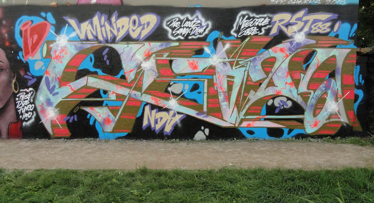 Street Art : Graffitis & Fresques Murales 94200 Ivry sur seine