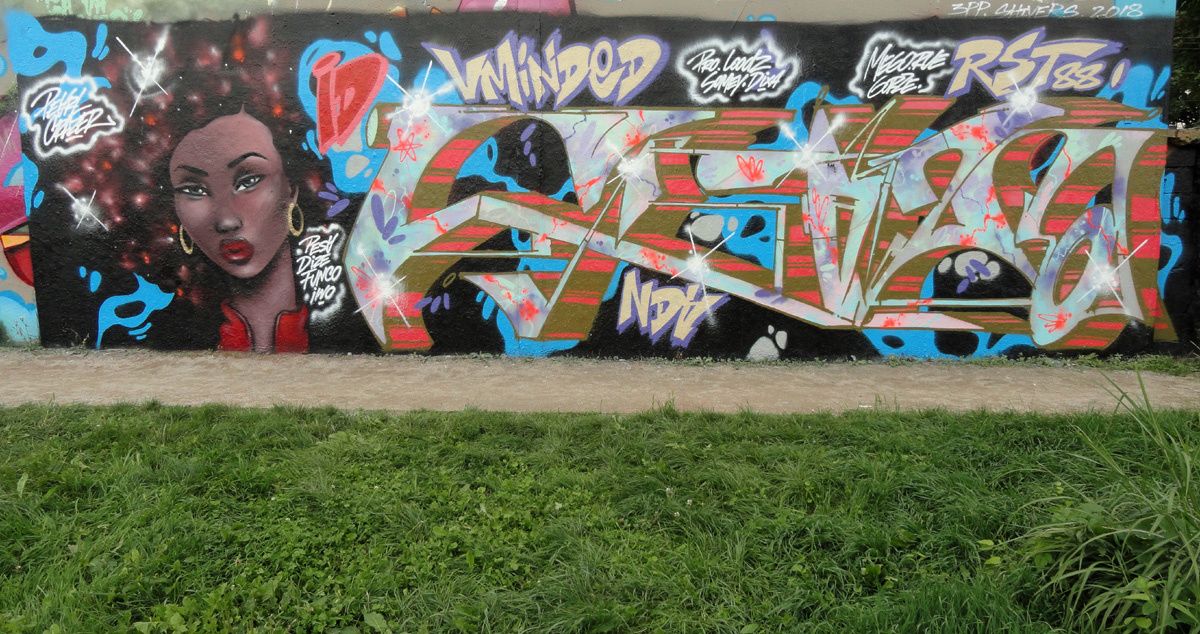 Street Art : Graffitis & Fresques Murales 94200 Ivry sur seine