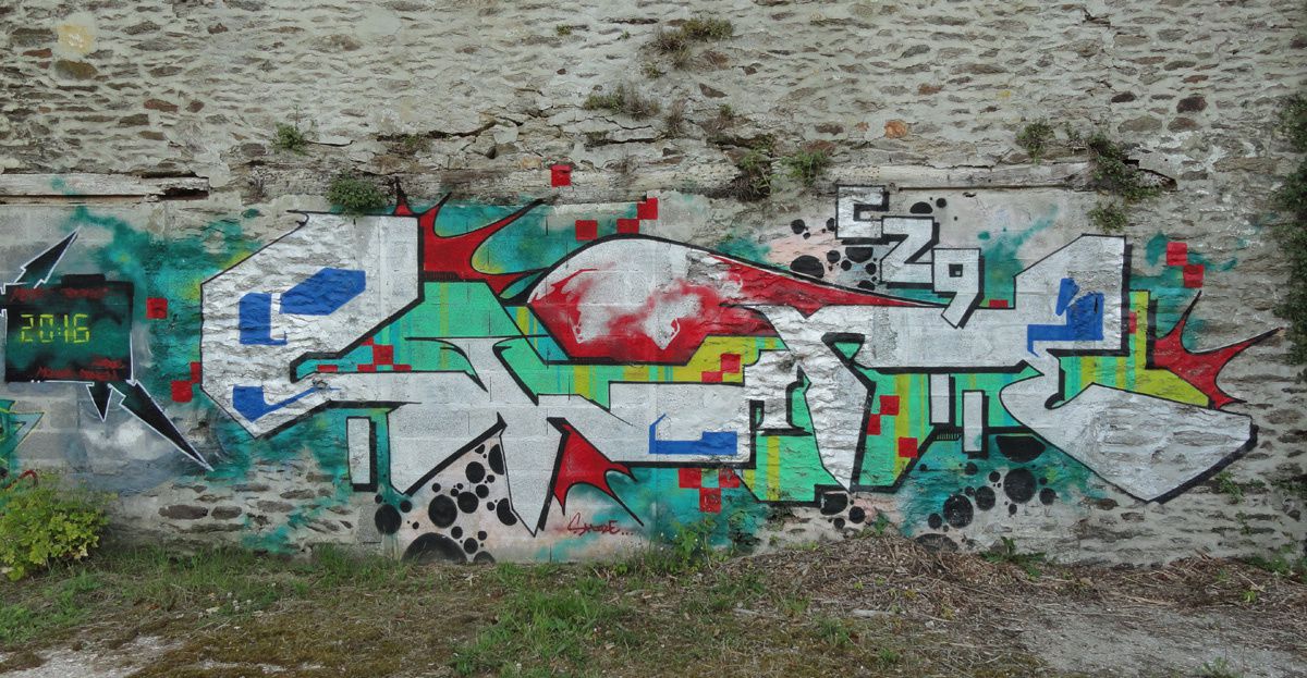 Street Art : Graffitis &amp; Fresques Murales 29019 Brest
