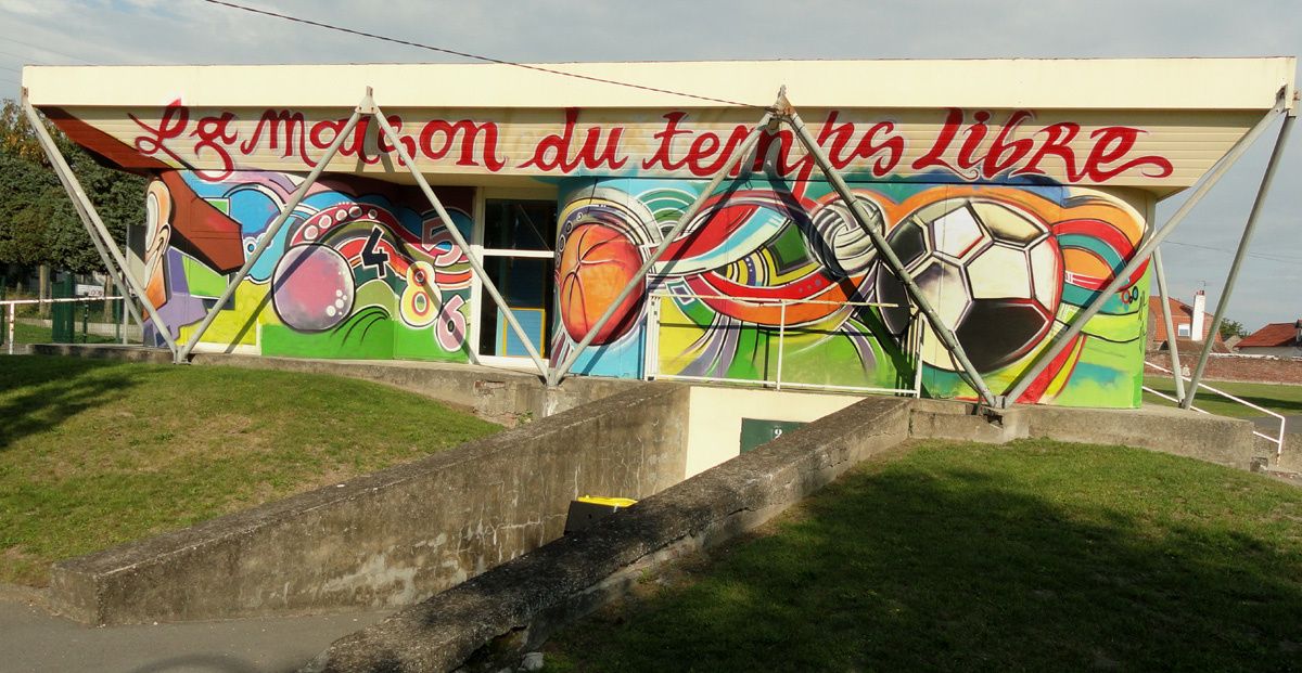 Street Art : Graffitis & Fresques Murales 62523 Loison-sous-lens