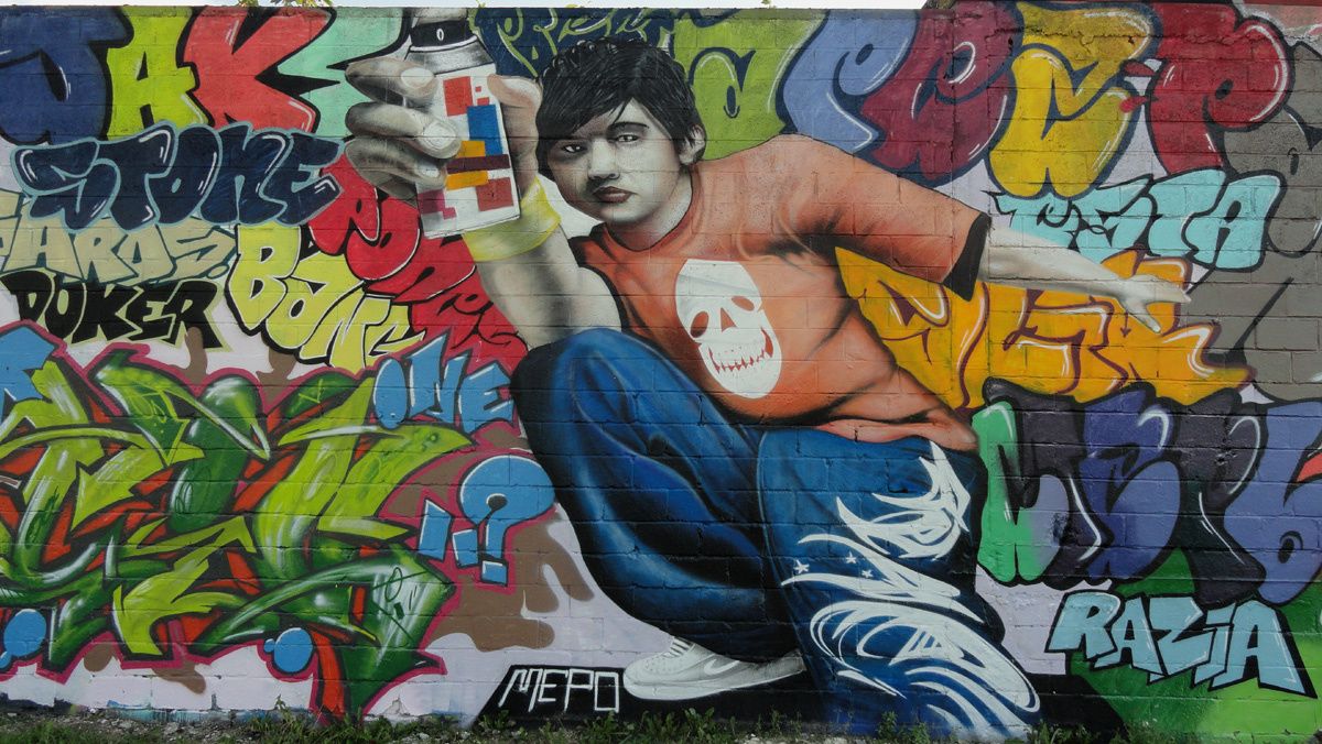 Street Art : Graffitis & Fresques Murales 62523 Loison-sous-lens