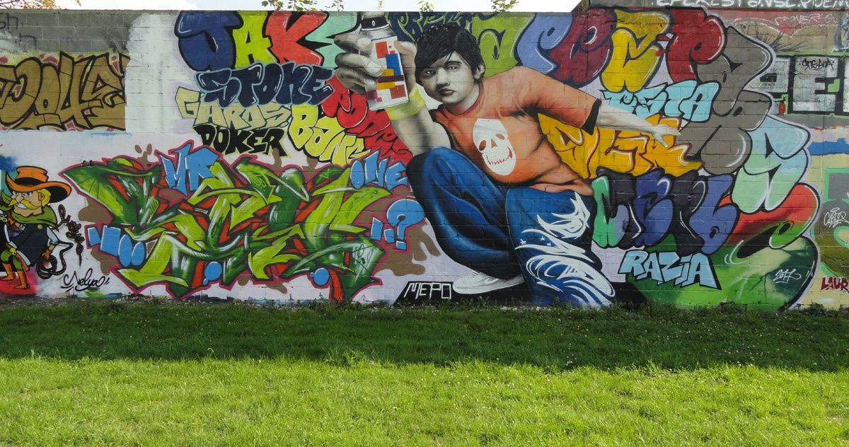 Street Art : Graffitis & Fresques Murales 62523 Loison-sous-lens