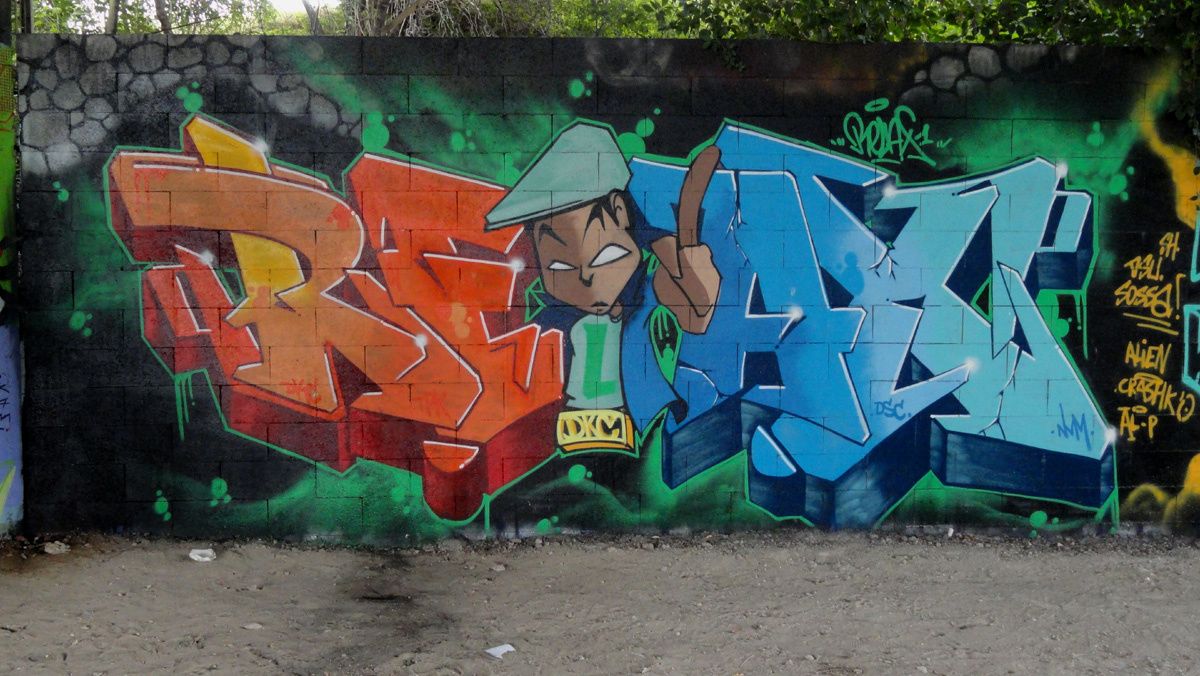 Street Art : Graffitis & Fresques Murales 93010 Bondy