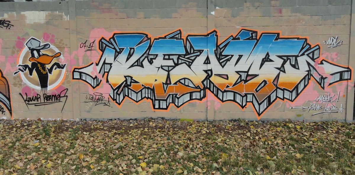 Street Art : Graffitis & Fresques Murales 93010 Bondy