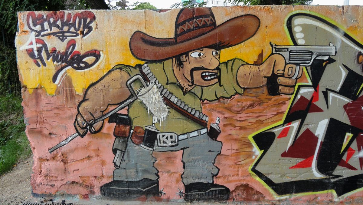 Street Art : Graffitis & Fresques Murales 93010 Bondy