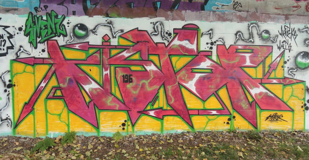 Street Art : Graffitis & Fresques Murales 93010 Bondy