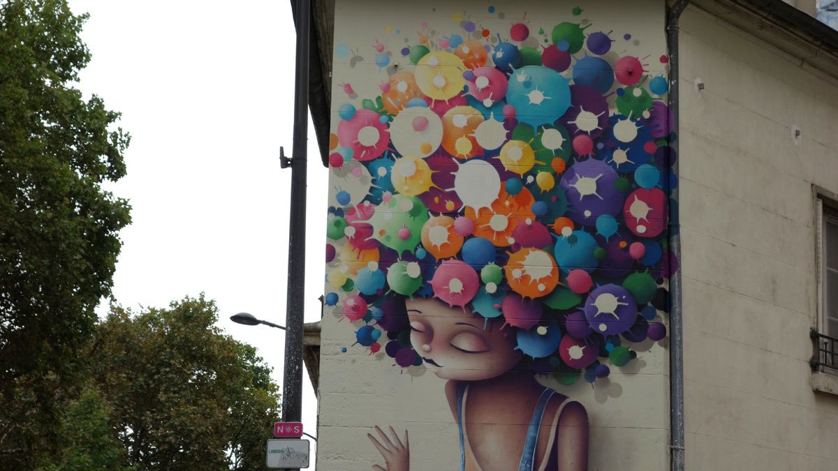 Street Art : Graffitis &amp; Fresques Murales 75010 Paris