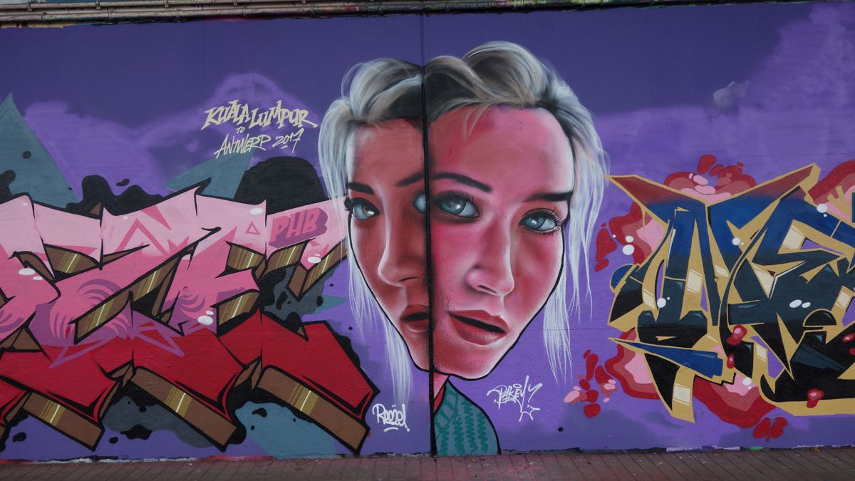 Street Art : Graffitis &amp; Fresques Murales 2110 Wijnegem (Belgique)