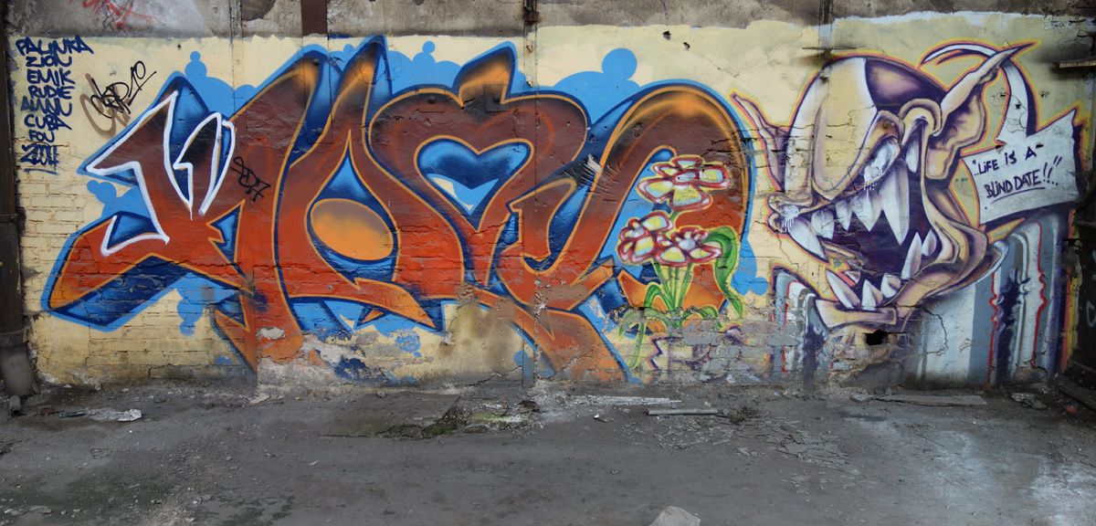 Street Art : Graffitis &amp; Fresques Murales 54292 Trier (Germany)