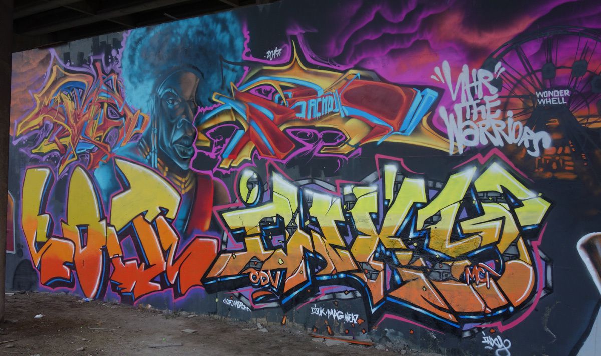 Street Art : Graffitis &amp; Fresques Murales 6000 Charleroi (Belgique)