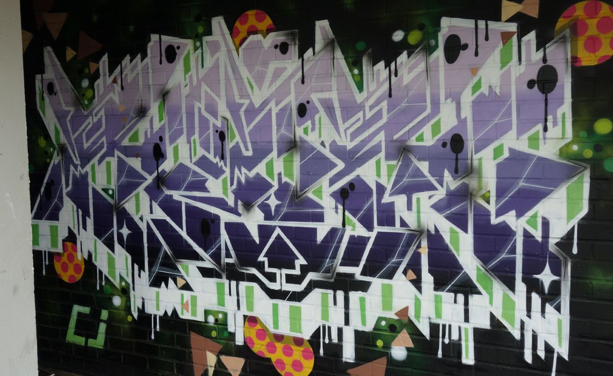 Street Art : Graffitis &amp; Fresques Murales 6150 Anderlues (Belgique)