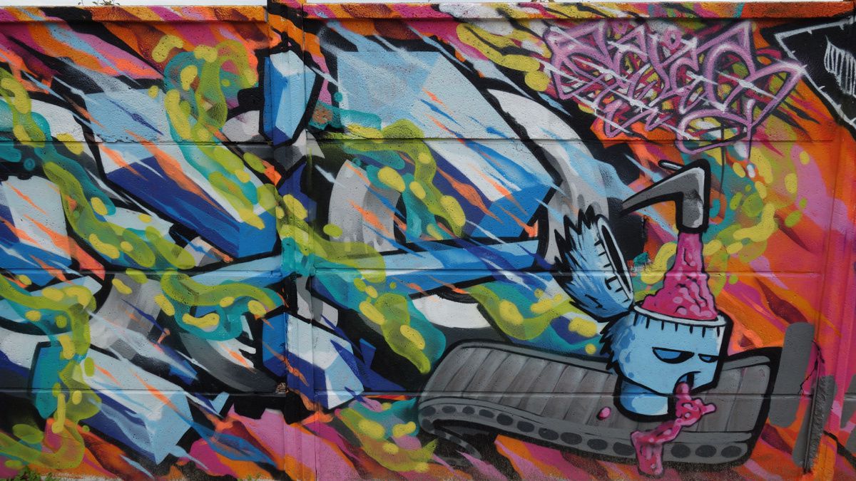 Street Art : Graffitis &amp; Fresques Murales 51454 Reims