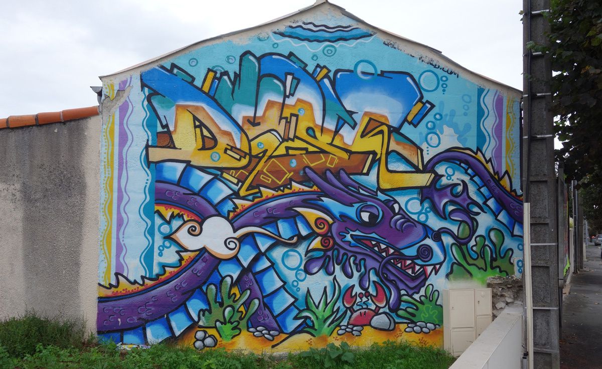 Street Art  Graffitis &amp; Fresques Murales 79191 Niort