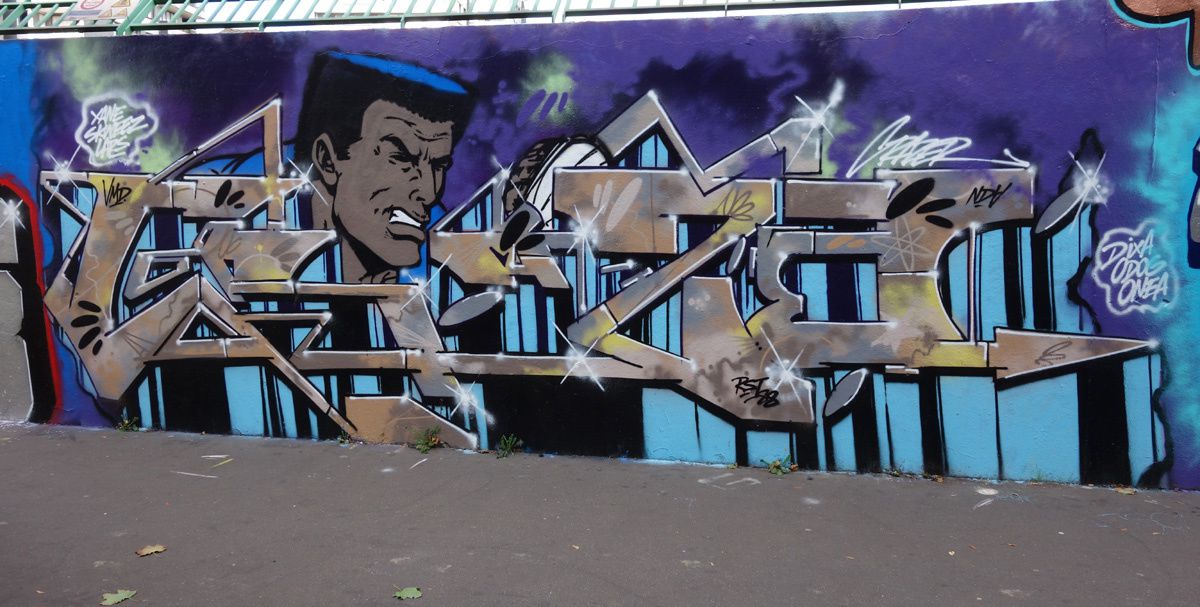 Street Art  Graffitis &amp; Fresques Murales 75018 Paris