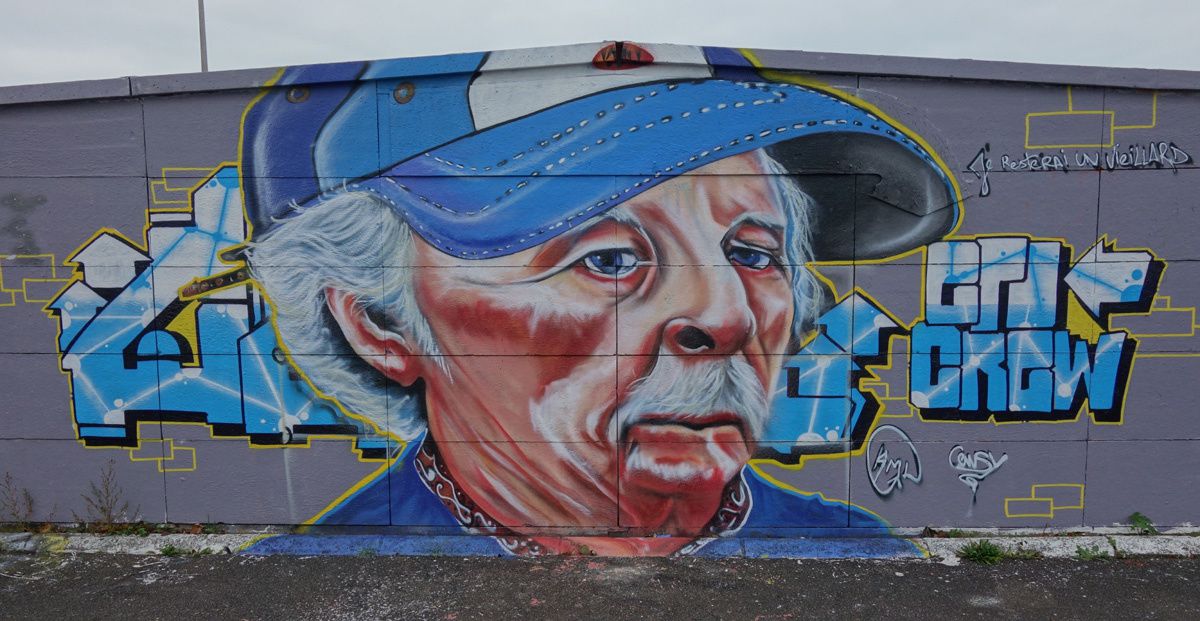 Street Art : Graffitis &amp; Fresques Murales 62193 Calais