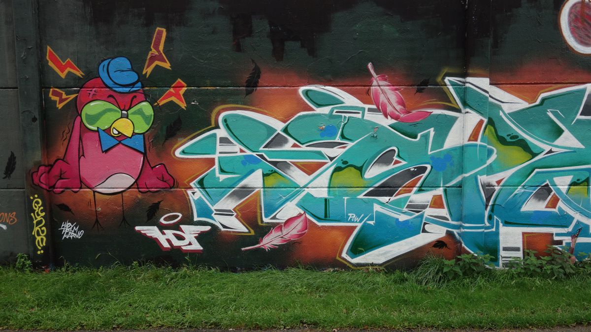 Street Art : Graffitis &amp; Fresques Murales 59155 Coudekerque