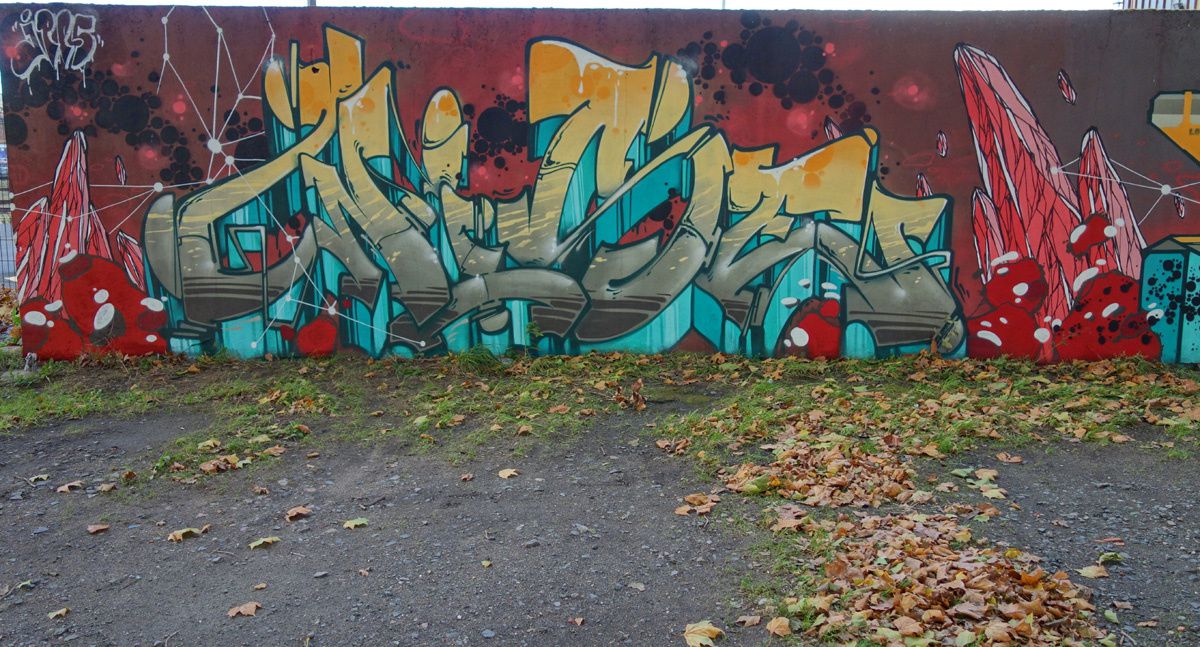 Street Art : Graffitis &amp; Fresques Murales 44200 Nantes