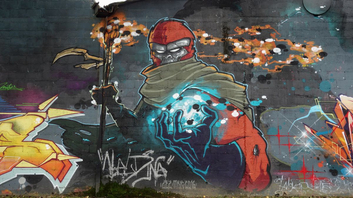 Street Art : Graffitis &amp; Fresques Murales 35236 Redon