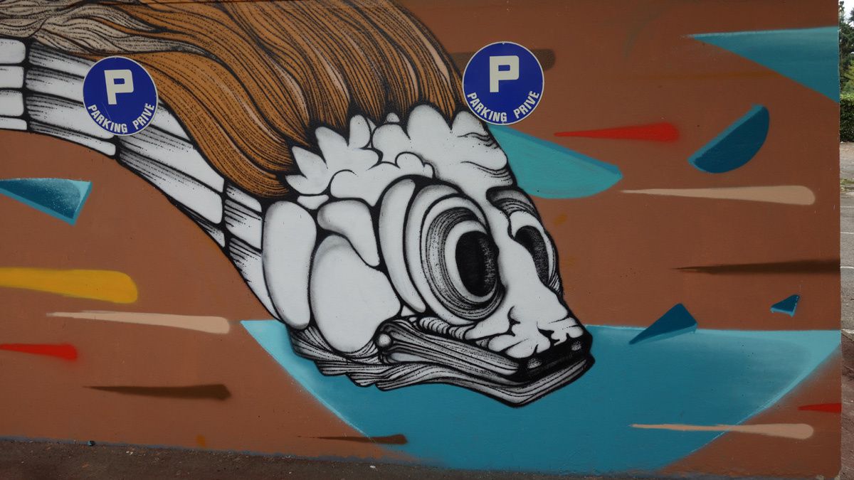 Street Art : Graffitis &amp; Fresques Murales 95127 Cergy