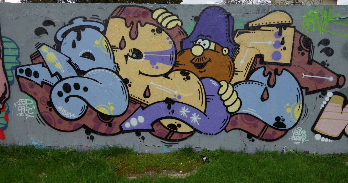 Street Art : Graffitis &amp; Fresques Murales 77108 Chelles
