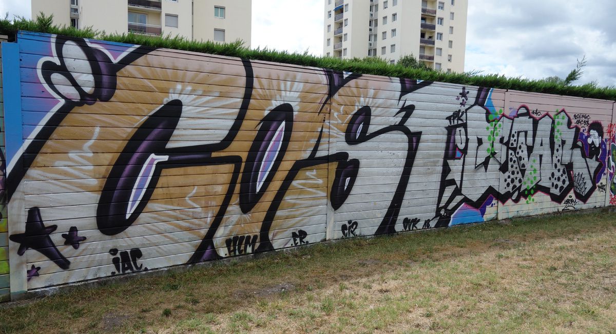 Street Art : Graffitis &amp; Fresques Murales 33192 Gradignan