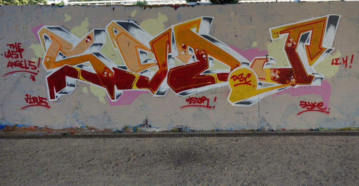 Street Art : Graffitis &amp; Fresques Murales 93010 Bondy