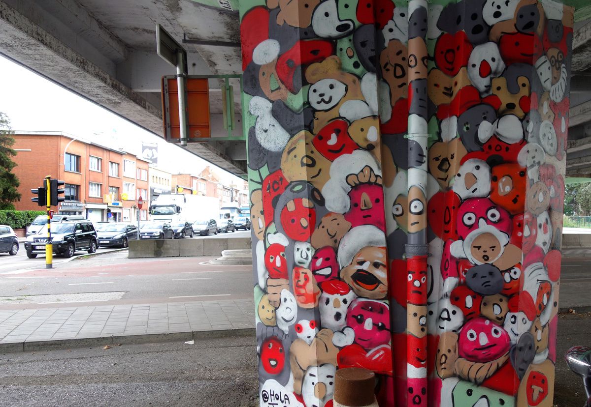 Street Art : Graffitis &amp; Fresques Murales 2610 Wilrijk (Belgique)