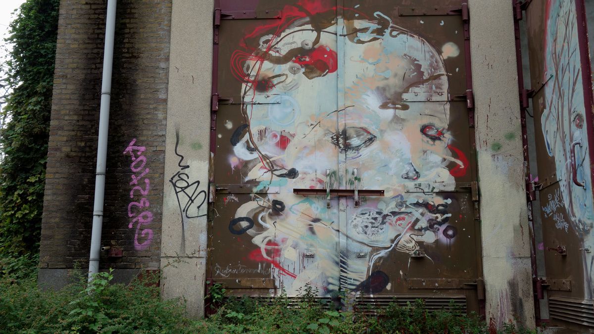 Street Art : Graffitis &amp; Fresques Murales 5600 Eindhoven (Pays Bas)