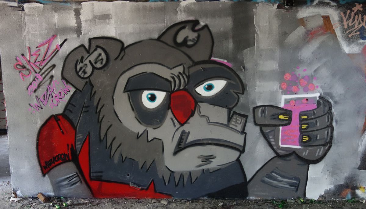 Street Art : Graffitis &amp; Fresques Murales 30133 Grau du Roi