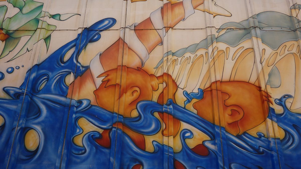 Street Art : Graffitis &amp; Fresques Murale 08220 Terrassa (Catalyuna)
