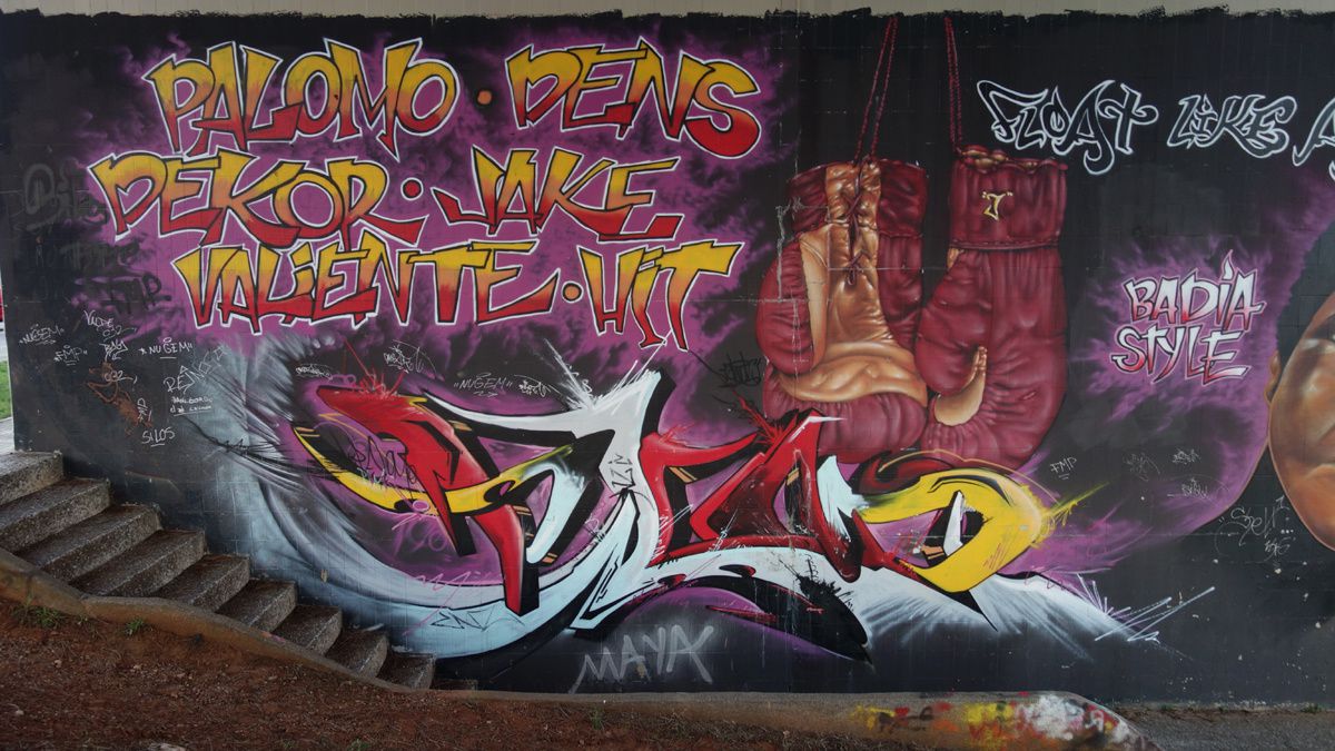Street Art : Graffitis &amp; Fresques Murales 08214 Badia del Valles (Catalunya)