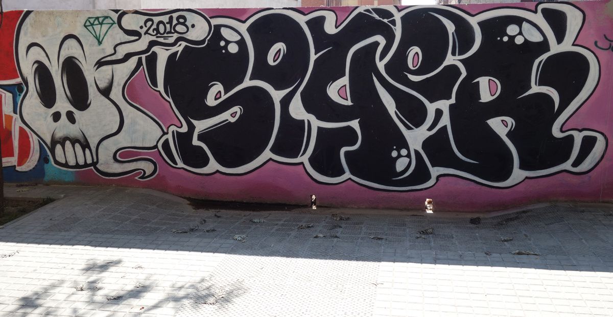 Street Art : Graffitis & Fresques Murales 08200 Sabadell (Catalunya)