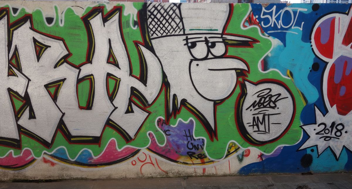 Street Art : Graffitis & Fresques Murales 08200 Sabadell (Catalunya)