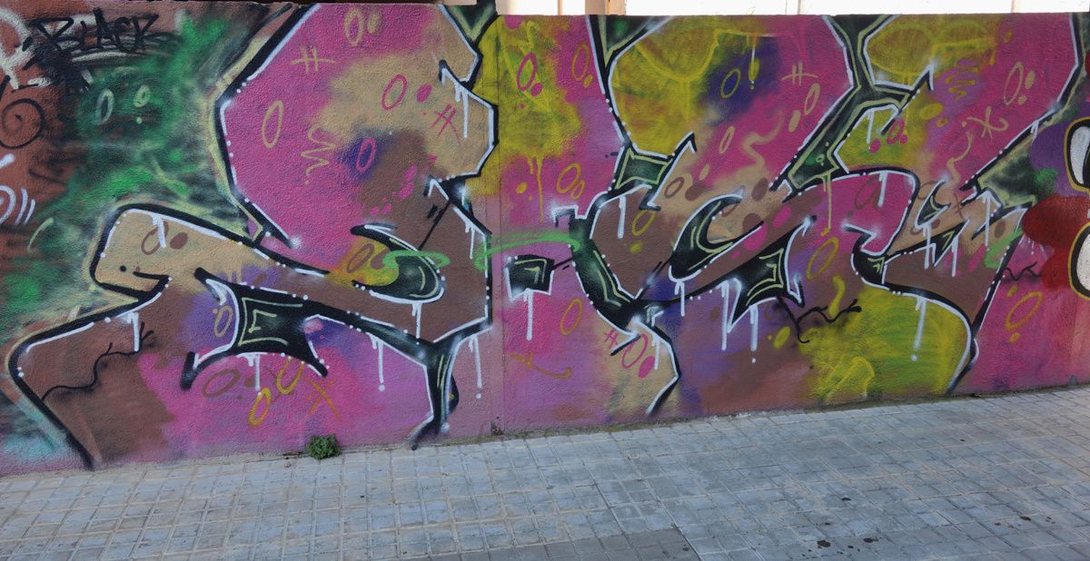 Street Art : Graffitis & Fresques Murales 08200 Sabadell (Catalunya)