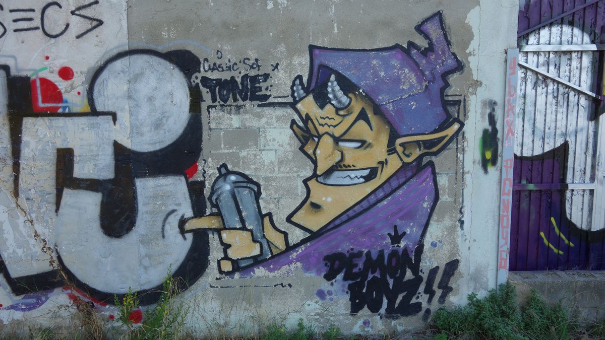 Street Art : Graffitis &amp; Fresques Murales 08290 Cerdanyola del Valles (Catalunya)
