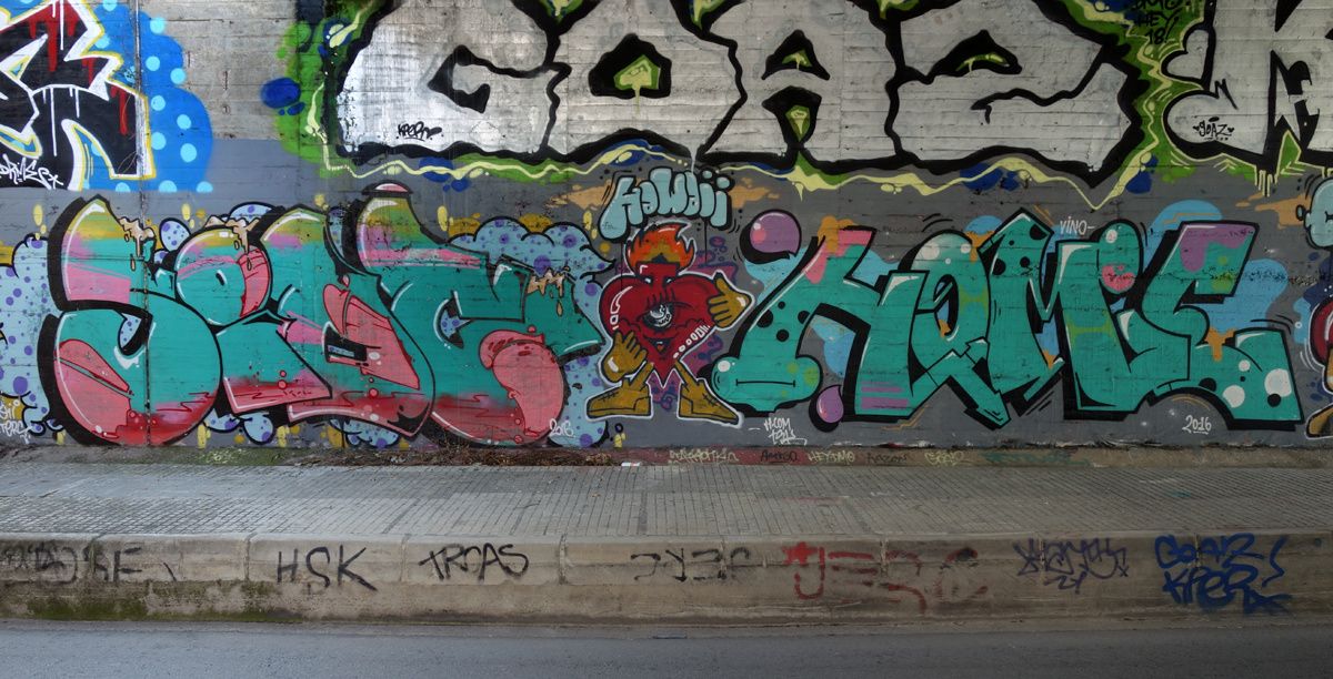 Street Art : Graffitis & Fresques Murales 08220 Terrassa (Catalunya)