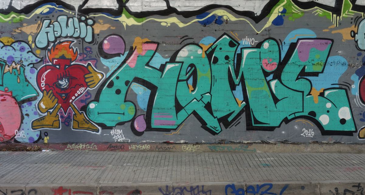 Street Art : Graffitis & Fresques Murales 08220 Terrassa (Catalunya)