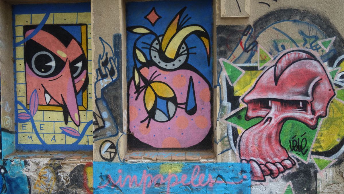 Street Art : Graffitis &amp; Fresques Murales 08001 Barcelona (Catalunya)