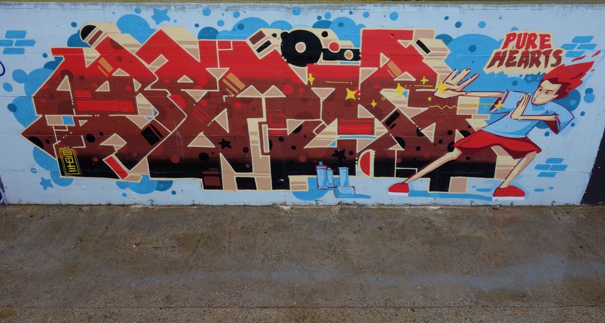 Street Art : Graffitis & Fresques Murale 08330 Premia de Mar (Catalyuna)