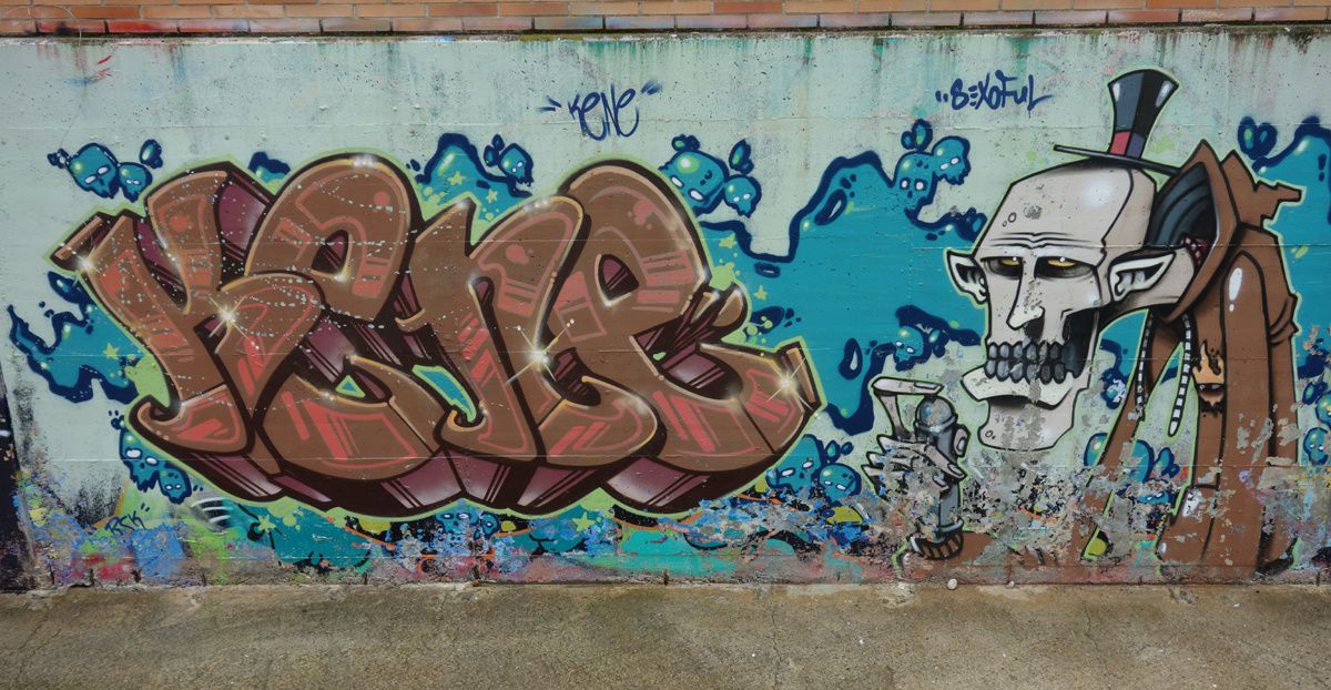 Street Art : Graffitis & Fresques Murale 08330 Premia de Mar (Catalyuna)