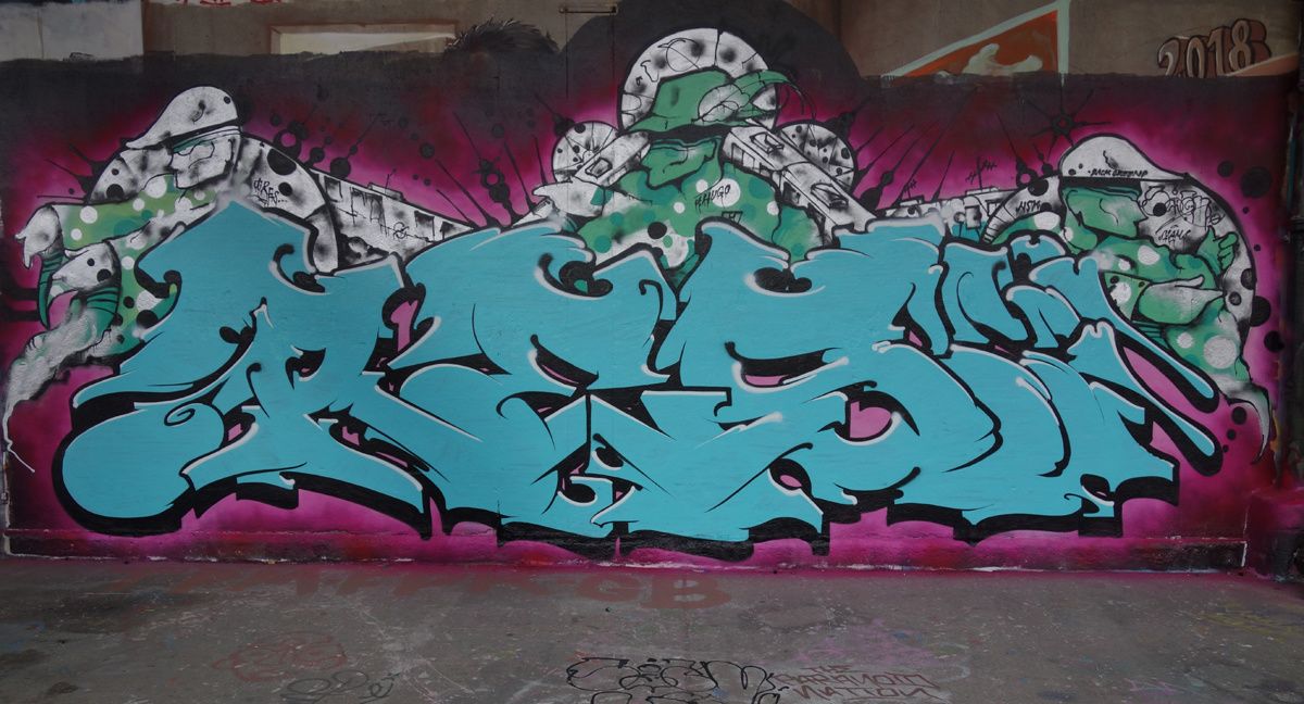 Street Art : Graffitis & Fresques Murales 75018 Paris