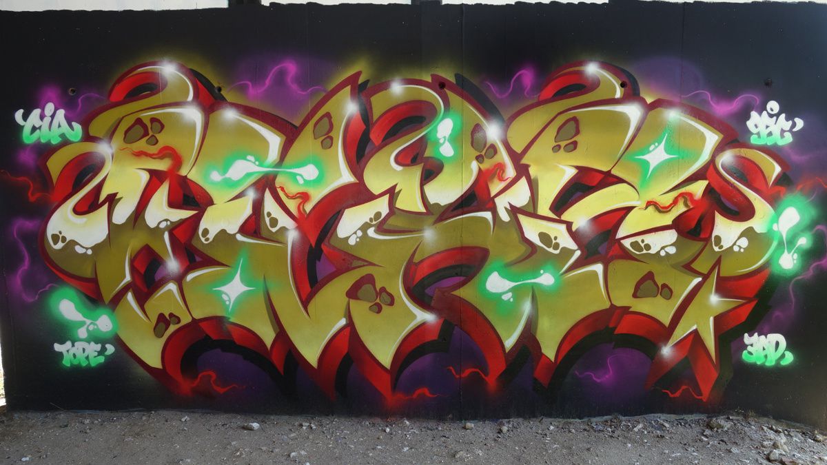 Street Art : Graffitis &amp; Fresques Murales 93053 Noisy le Sec
