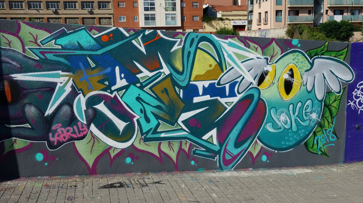 Street Art : Graffitis & Fresques Murales 08200 Sabadell (Catalunya)