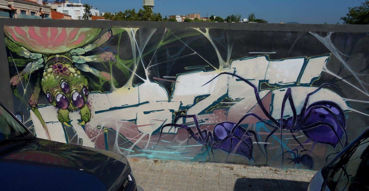 Street Art : Graffitis & Fresques Murales 08200 Sabadell (Catalunya)